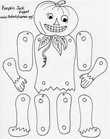 Halloween Paper Kids Crafts Puppet Bricolage Color Google Dolls Articulated Activities Arts Jointed Coloring Craft Diy Doll Pages Drive Pumpkin sketch template