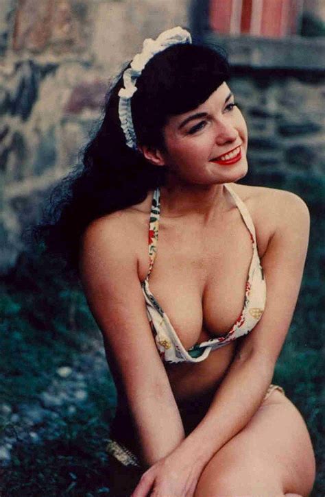 Sweet Bettie Bettie Page Full Color Pin Up Girl Photo Etsy