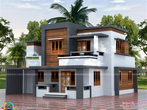 lakh cost estimated modern house kerala home design  floor plans