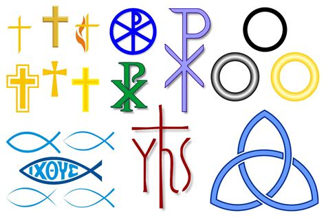 christian symbols  illustrated glossary