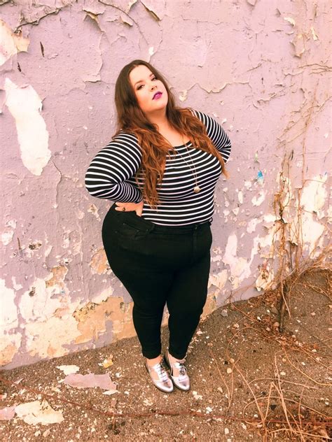 nataliemeansnice “fat girls can and will wear stripes