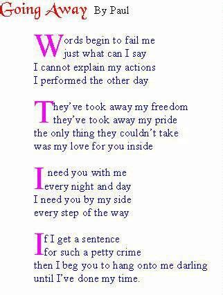husband  jail poems love jail poems
