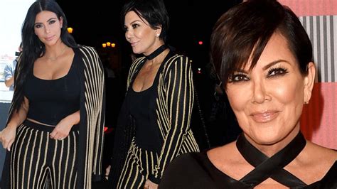 Kris Jenner Proves Kim Kardashian Steals Her Style Too