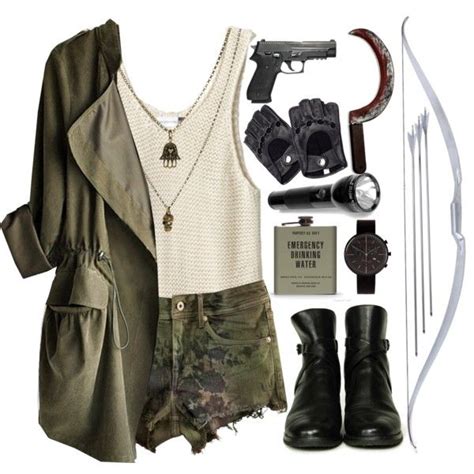 images  zombie apocalypse outfits  pinterest weapons