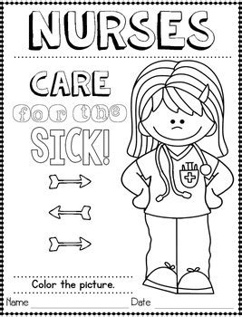 nurse coloring pages  preschool nurse coloring pages  preschool