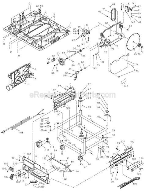 dewalt dw type  table  schematics page  train map  train heater repair baseboard
