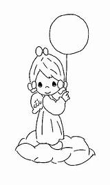 Momentos Preciosos Precious Luftballon Bambine Bola Soprar Bimbi Geburtstag Tudodesenhos Malvorlage Kategorien Imprimir Colorir sketch template