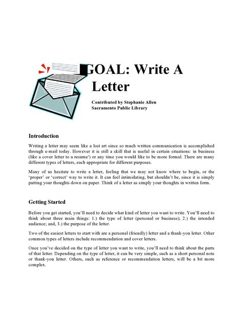 personal letter  downloadable templates  word acakiss