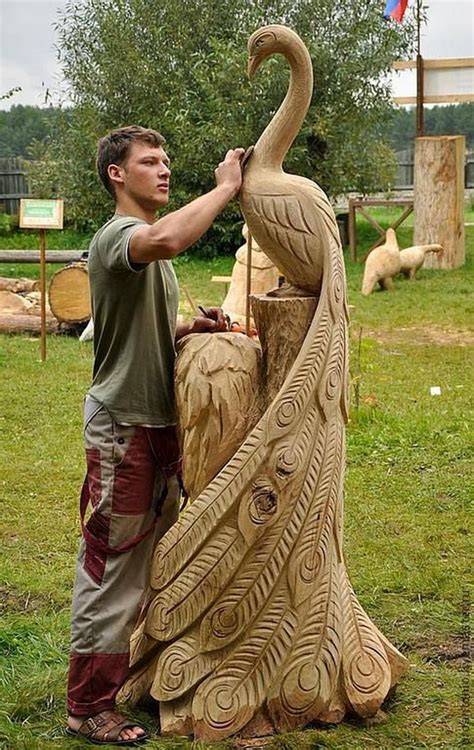 incredible wooden sculptures     breath