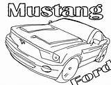 Mustang Coloring Pages Ford Car Cars Boss 1969 1966 Printable Template Color Getcolorings Sketch Tocolor sketch template