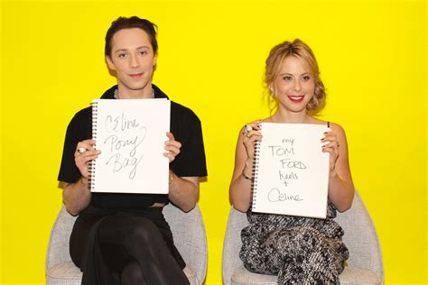 proof that tara lipinski and johnny weir are officially america s newest sweethearts