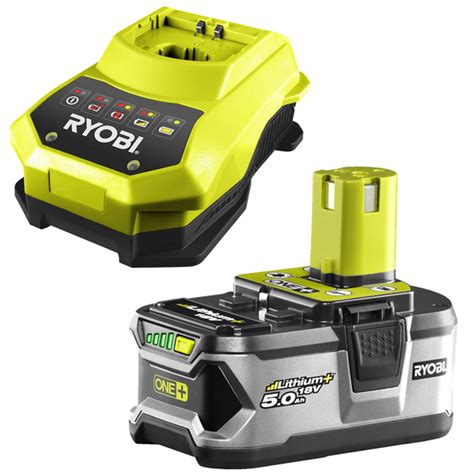 ryobi one 18v 5 0ah battery and charger kit bunnings warehouse