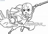 Aang Airbender Leyenda Cartoongoodies Zuko Azula Ruler Wecoloringpage sketch template