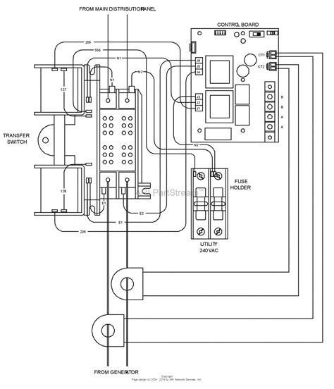 generac  amp transfer switch wiring diagram wiring diagram