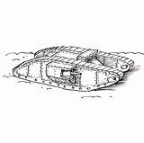Ww1 Tank Draw Drawing War Easy Pages Colouring Trench First Search Getdrawings Rayner Shoo Author Again Bar Case Looking Don sketch template