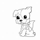 Kleurplaat Hond Cani Publicdomainpictures Kinderen Tipi sketch template