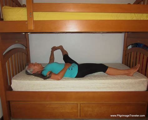 bunk bed yoga stretches      camino day bed yoga bed