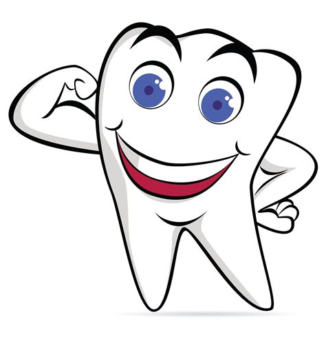 cartoon tooth clipart   cliparts  images  clipground