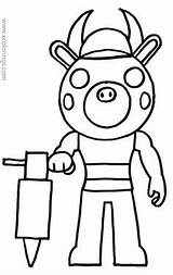 Piggy Adopt Bunny Xcolorings Kolorowanki Fnaf Coloriage Among Gratis Cartoon Imprimer Imprime Otros Robby sketch template