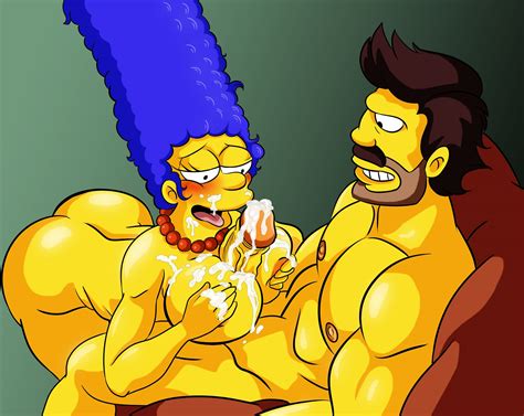 Marge Simpson Titjob Cumshot Marge Simpson S Oral