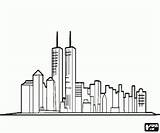Skyline City Coloring Pages Towns Villages Cities Printable Drawings 250px 59kb Oncoloring sketch template