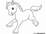 Animal Baby Coloring Pages Farm Kids Drawings Animals Cute Printable Drawing Sheets Print Cas Horse Pony sketch template