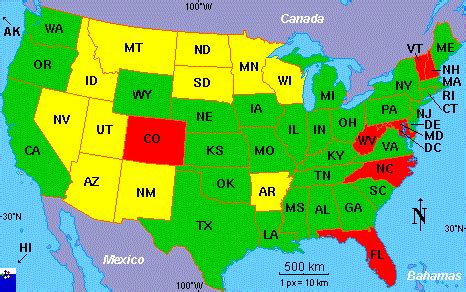 clickable map   united states