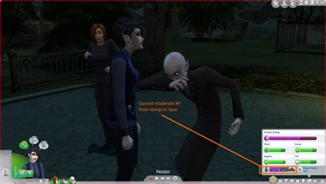 mod the sims vampire xp gain mods two mods by chaavik