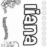Liana Pages Coloring Hellokids Name Libby sketch template