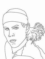 Rafael Nadal sketch template