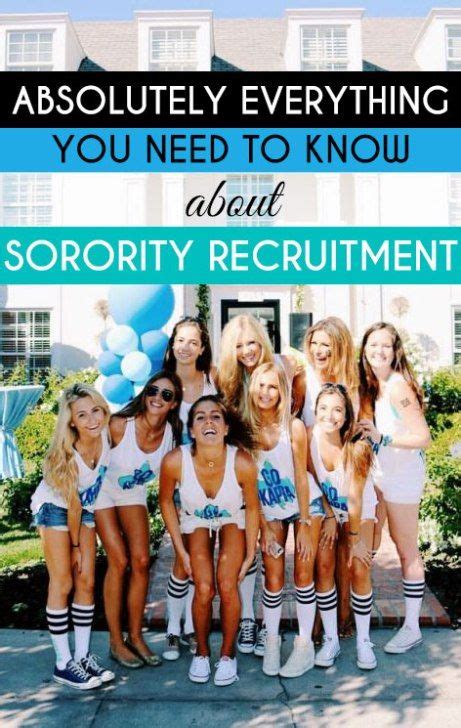 Absolutely Everything You Need To Know About Sorority Recruitment