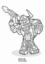 Nexo Knights Lego Coloring Pages Fun Kids sketch template