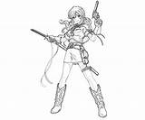 Gemini Weapon Sunrise Coloring Pages sketch template