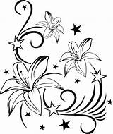 Ausdrucken Blumen Ranken Tattoovorlagen Blumenranken Sterne Bewundernswert Ausmalen Blumenranke Wandtattoo Tatoo Gemerkt sketch template