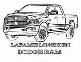 Pickup Yescoloring 2500 Longhorn Lifted Colorare Disegni Clipground Cummins Caminhão Boys Printmania sketch template