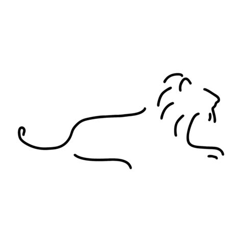 lion mane  lineamentum lion mane doodle tattoo small tattoos