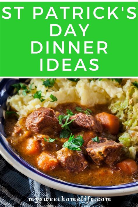 st patricks day dinner ideas dinner potluck recipes irish stew