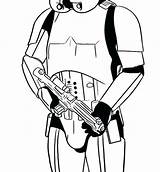 Stormtrooper Line Drawing Wars Star Clipartmag sketch template