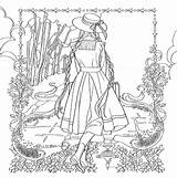 Coloring Pages Green Gables Anne Fashion Adults Color Book Sci Fi Oasis Sins Deadly Avalon Magic Web Printable Adult Arrow sketch template