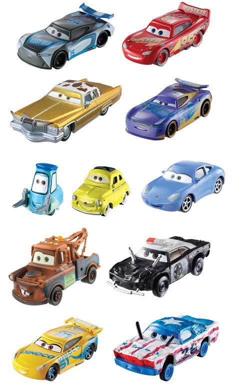 amazoncom disney cars pixar cars collection  pack toys games