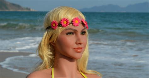 christine 5 2 ft 158cm sun tan bikini european lady solid sex doll