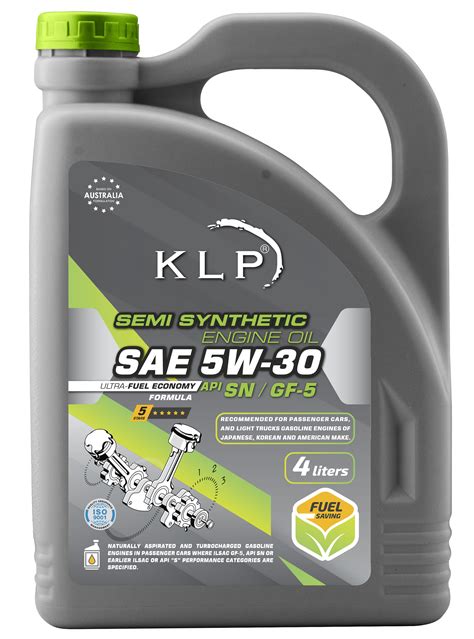 klp autoparts semi synthetic engine oil sae   api sngf   liters