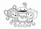 Umizoomi Coloring Pages Team Printable Print Kids Color Getcolorings Popular sketch template