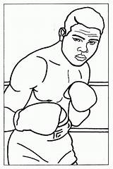 Coloring Boxing Boxer Pages Louis Sheet Joe Color Printable Olympic Template Library Clipart Popular Books Cute Categories Similar sketch template