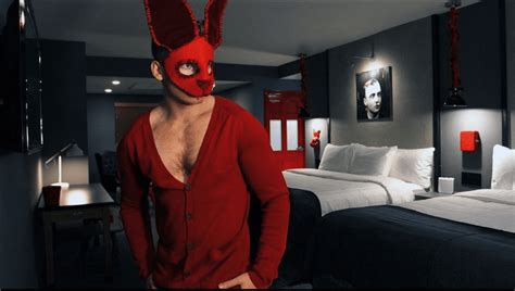 Hunky Guys In Masks Promote Hotel Gaythering Miami Beach’s Only