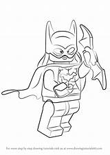 Batgirl Lego Getcolorings sketch template