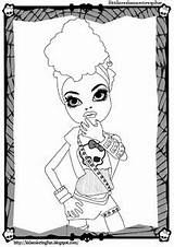 High Monster Coloring Howleen Wolf Pages Dolls Youth Culture Girls Doll Frame Little sketch template