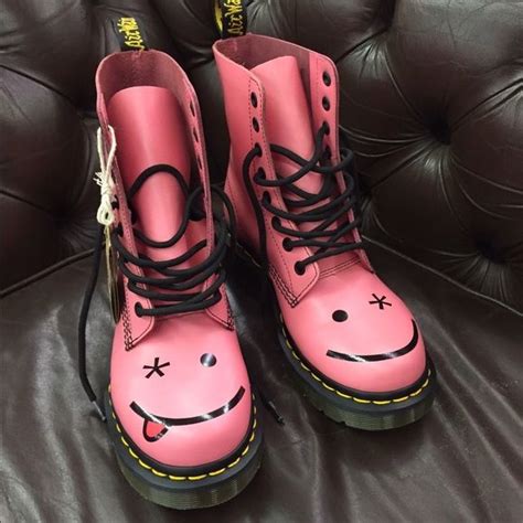 pink dr martens shoe laces boots martens
