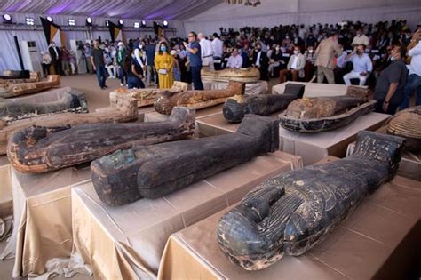 Egypt Reveals 59 Ancient Coffins Found Near Saqqara Pyramids Infonews