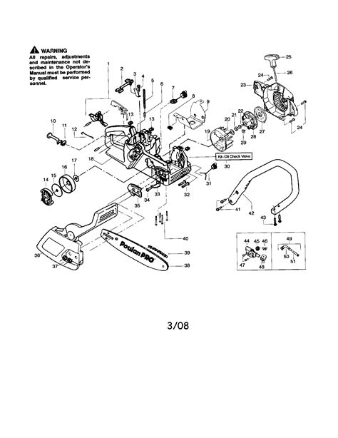 poulan pro chainsaw parts diagram ppavx wiring diagram